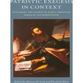 Cua Studies in Early Christianity: Patristic Exegesis in Context