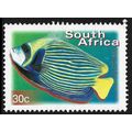 SOUTH AFRICA 2000 Emperor Angelfish 30c Sc#1876...