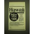 1924 Matson Navigation Co. Ad - Hawaii Deluxe t...