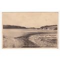 The Beach from the Bridge Porth Postcard 1956 C...