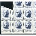 1213, MNH 5¢ UNIQUE Two Full Gutter Pairs Major...