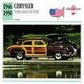 Collectors Club card. Classic Cars. Chrysler To...