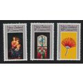 New Zealand Paintings Christmas 3v 1972 MNH SG#...