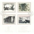 China Mount Taishan Views 4v FDC on paper 1988 ...