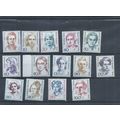 Berlin Germany stamps A range of the 1986 Famou...