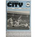 1975 programme Manchester City v. Everton