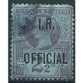 1892 O14 2 1/2d Purple/Blue Inland Revenue Offi...