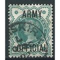 1900 O42 1/2d Blue-Green Army Official Fine Use...