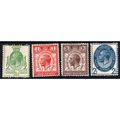 1929 Sg434 - Sg437 9TH UPU MOUNTED MINT SET (BT56)