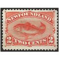 Newfoundland 1887 SG51 2c Orange Vermillion Min...