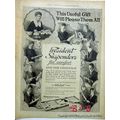 PRESIDENT SUSPENDERS COMPANY 1918 mens clothing...