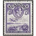Antigua 1938 SG104 6d Violet Mounted Mint . .. .