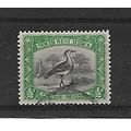 SouthWestAfrica.SG74 1d Kori Bustard.English Pr...