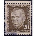USA 1967 Personalities George Marshall 20c Used...