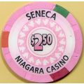 Seneca. $2.50 Casino Chip. Niagara Falls, NY. Z63.