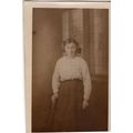 1900's Gale's Studios RPPC Young Woman