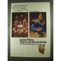 1970 Camel Filter Cigarettes Ad - Electric Plums