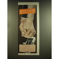 1939 Campana Italian Balm Ad - The touch of you...