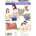 Simplicity Learn To Sew Pattern #1935, Patchwor...
