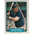 1982 Fleer baseball card 354 Jim Morrison– Whit...
