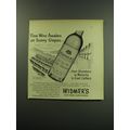 1949 Widmer's Neapolitan Wine Ad - Fine wine Aw...