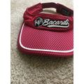 Bacardi Adjustable Sun Visor Hat Cap Burgundy B...