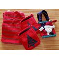 Christmas Linens 2 Pot Holders 2 Terry Dish Clo...