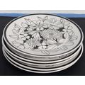 Vintage Pristine 1960's A2037 Set of 5 Salad Pl...