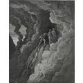 TERRACE OF WRATHFUL 1903 Gustave Doré - Dante A...