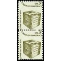 1584, MNH 3¢ Misperf Shift Freak Error Pair of ...