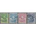 KGVI: 4 Values - Basutoland 1938 - FH - SG 18 &...