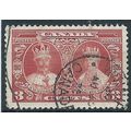 Canada 1935 SG337 3c Carmine-Red Fine Used....