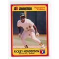 1991 Jimmy Dean Rickey Henderson baseball card ...