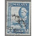 SELANGOR 1957/1961 SG 123 - fine used (o)