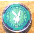Playboy Bunny Poker Chip Golf Ball Marker - Bla...