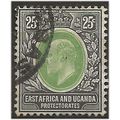 East Africa & Uganda Prot 1907 SG40 25c Grey-Gr...