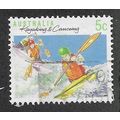 AUS 1989 5c 'SPORTS - KAYAKING AND CANOEING' (P...