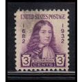 Used 724 3c William Penn Fine Z0989