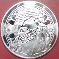 Jesus. Challenge Coin, Souvenir. Silver Tone. 82.