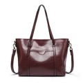 New Women Handbag Retro Tote Bag Brown
