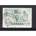 CANADA 1953 SG 462 50c DEEP BLUISH GREEN TEXTIL...