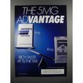 1989 Vantage Ultra Lights Cigarette Ad - 5mg Advantage