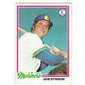 1978 Topps baseball card 396 Bob Stinson - Mari...