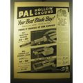 1950 Pal Razor Blades Advertisement - Pal Hollow Ground your best blade buy
