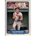 1982 Fleer baseball card 362 Joe Charboneau– Cl...