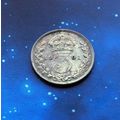 1901 Queen Victoria Veiled Head Silver Threepen...