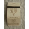 Matchbook cover Whites Hotel & Restaurant, Lanc...