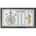 GER 1992 U/M (SET) 'CLOCKS ' (5v) (EBID78-787)
