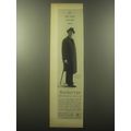 1959 Burberrys Britannia Black Coat Advertisement - Cyril Ritchard