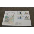 Stuarts 1978 FDC GB Cover - Cyclist Touring Clu...